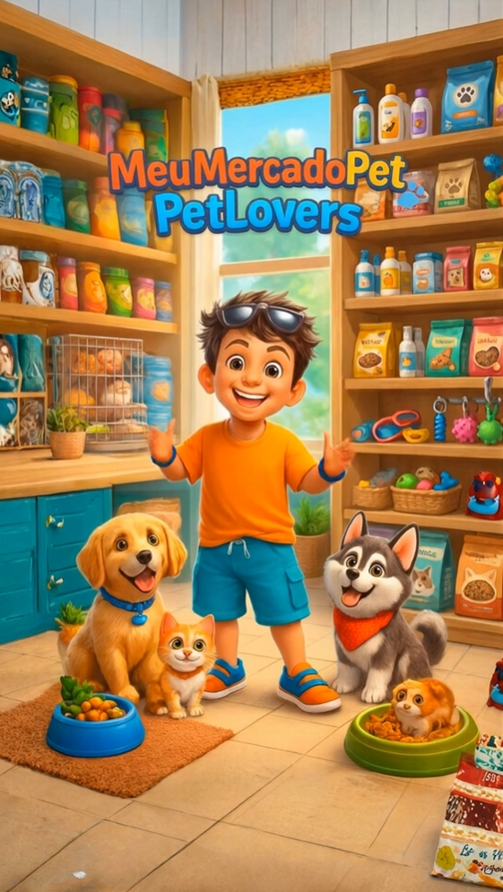 Capa do vídeo MeuMercadoPet PetLovers