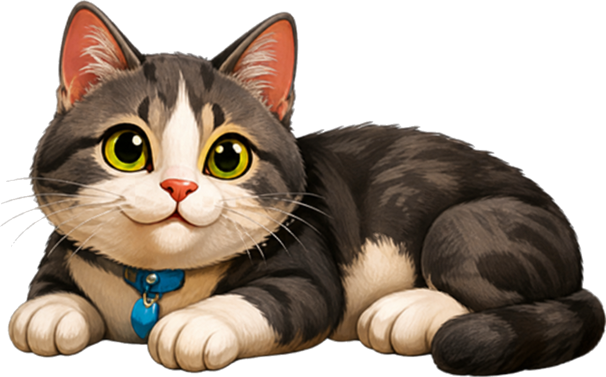 Gato decorativo